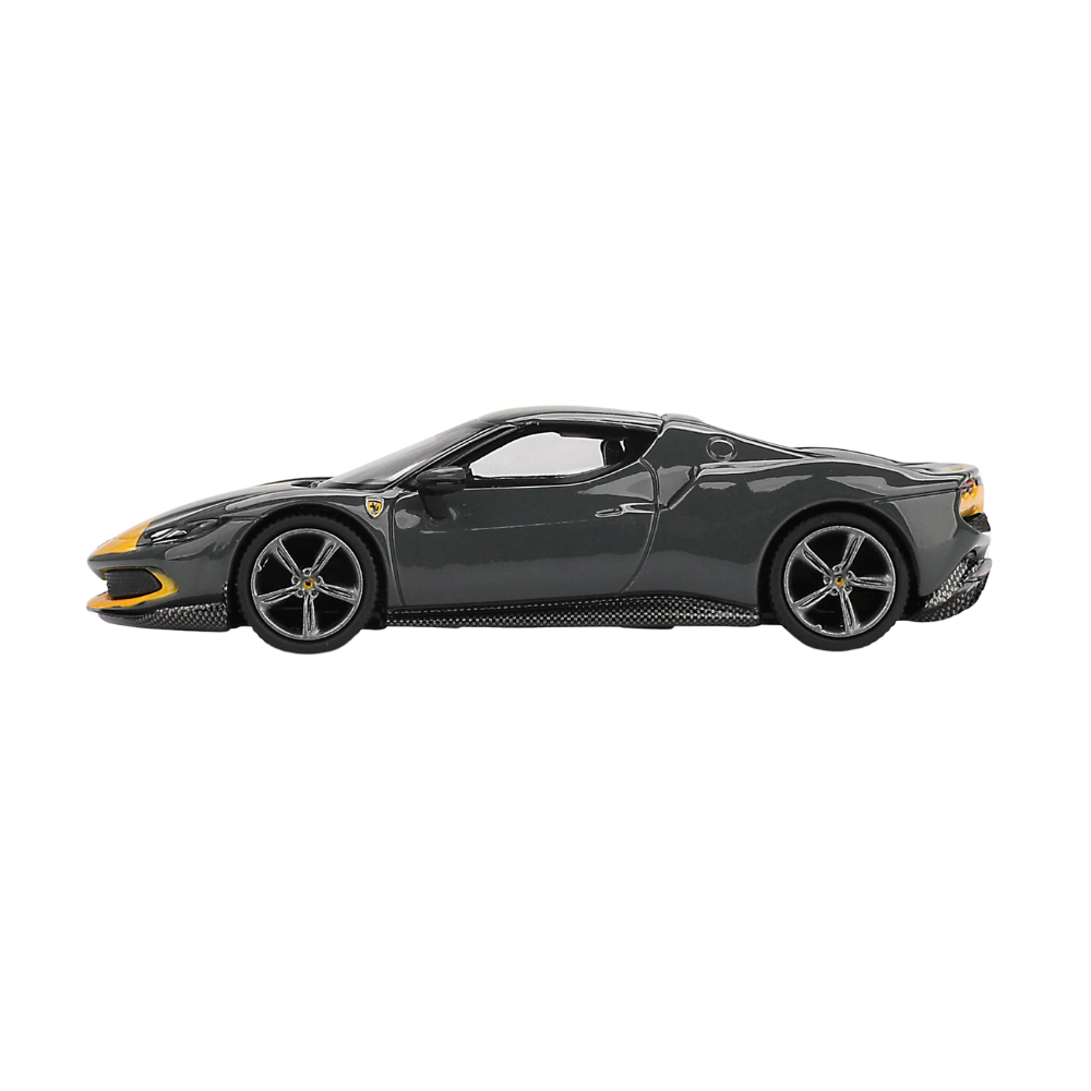BBR Ferrari 296 GTB Assetto Fiorano Grigio Scuro Grey Ngang